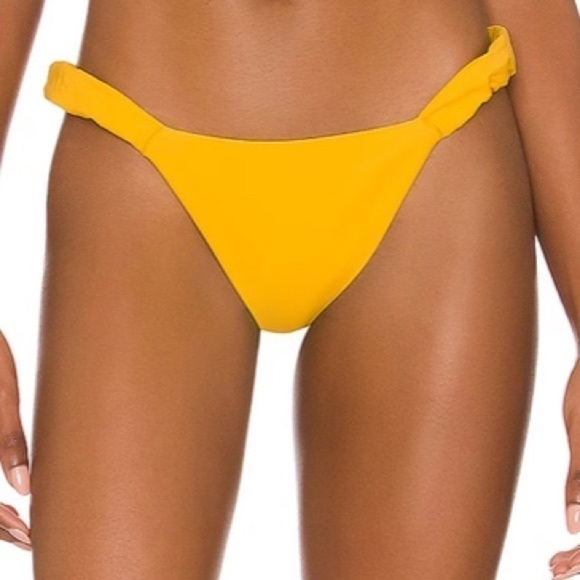 LPA Zella Bottom in Yellow Size M - Picture 1 of 7